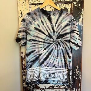 Men’s Tie dye Los Angeles Tree House Club L.A.T.H.C. T-shirt. Size Large